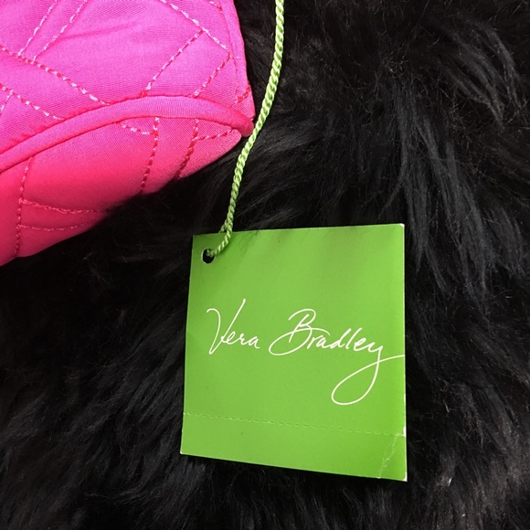 ‼️ SOLD ‼️Vera Bradley Cosmetic Makeup Case Pink - Picture 7 of 8